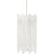 Escenia 7 Light 58 inch Frosted and Silver Multi-Drop Pendant Ceiling Light