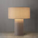 Moonlight 20 inch 14 watt Gray Table Lamp Portable Light
