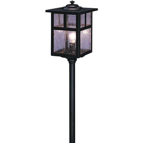 Mission 12V 18 watt Antique Copper Landscape Light in Frosted, Empty