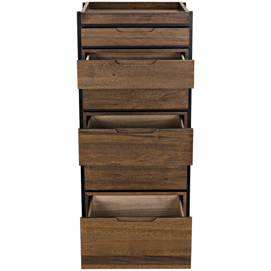 Seoul 26 X 24 inch Dark Walnut Consoles, Tallboy