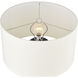 Daher 26 inch 9 watt Black Table Lamp Portable Light