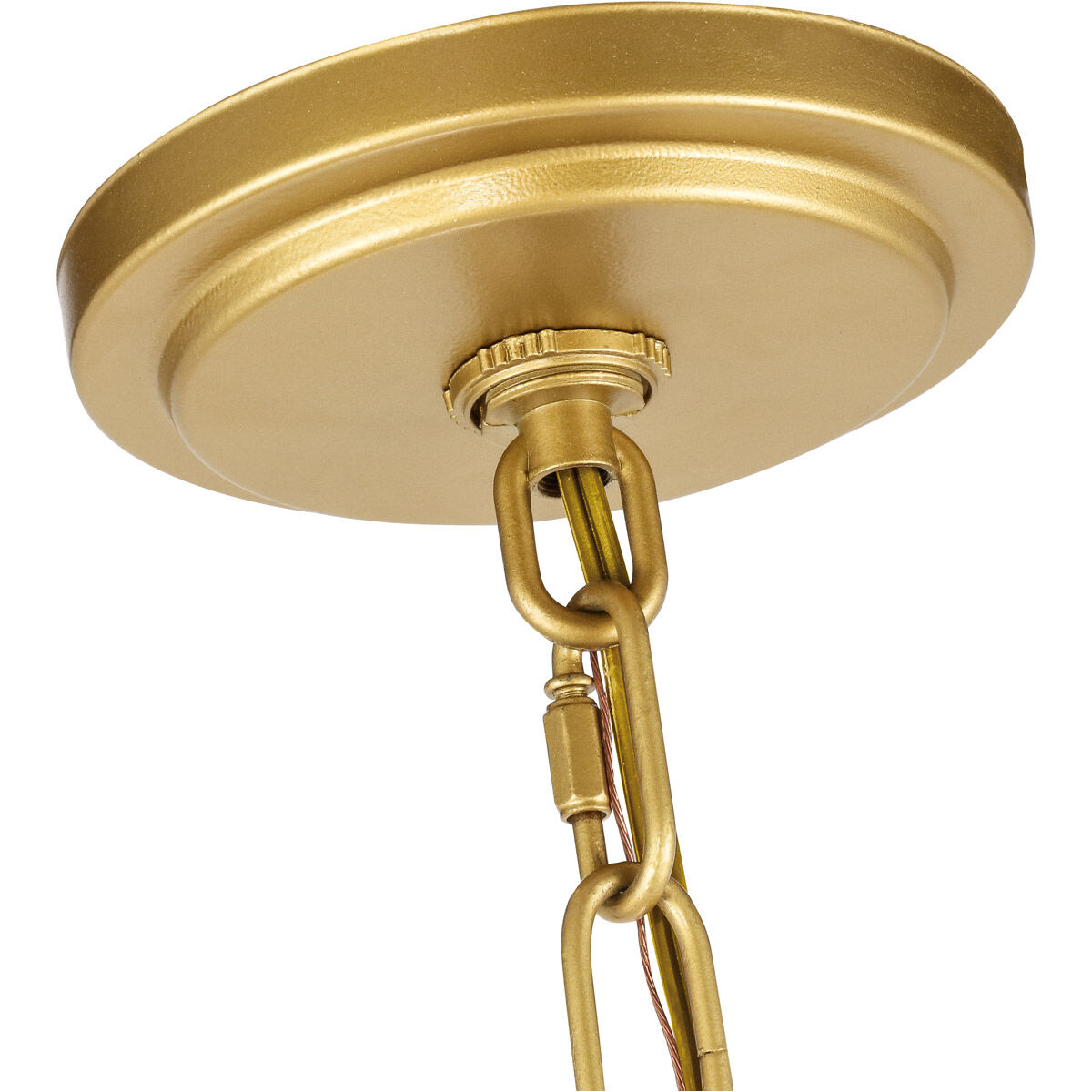 Enzo 6 Light 22 inch Brass Pendant Ceiling Light