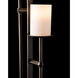 Rook 65.8 inch 100 watt Dark Smoke Twin Floor Lamp Portable Light