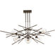 Griffin 6 Light 63 inch Bronze Pendant Ceiling Light