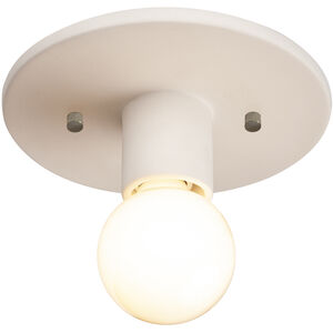 Radiance Collection 1 Light 8 inch Tierra Red Slate Flush Mount Ceiling Light