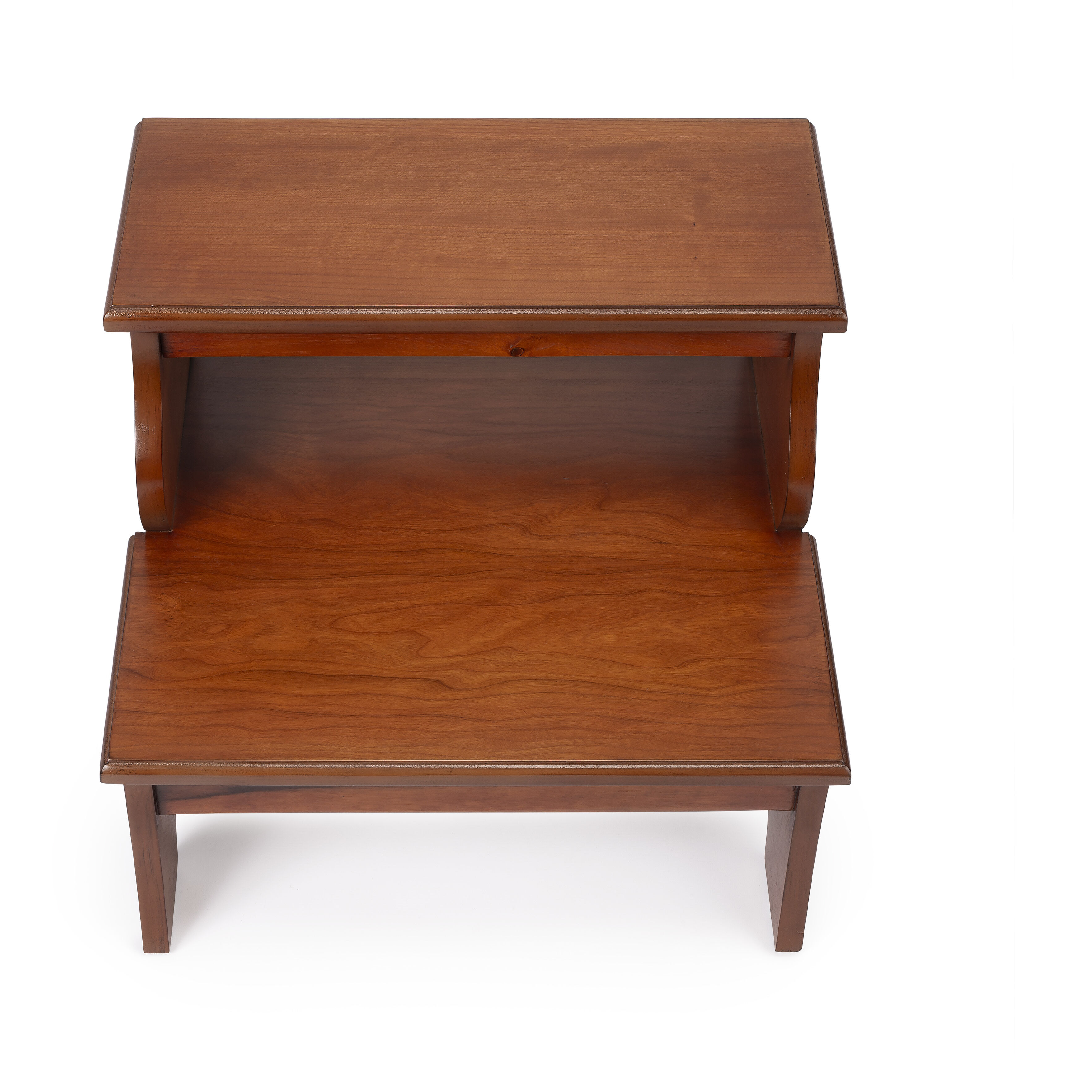 Masterpiece Melrose  15 inch Olive Ash Burl Step Stool