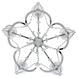 Othello 5 Light 21 inch Polished Chrome Chandelier Ceiling Light