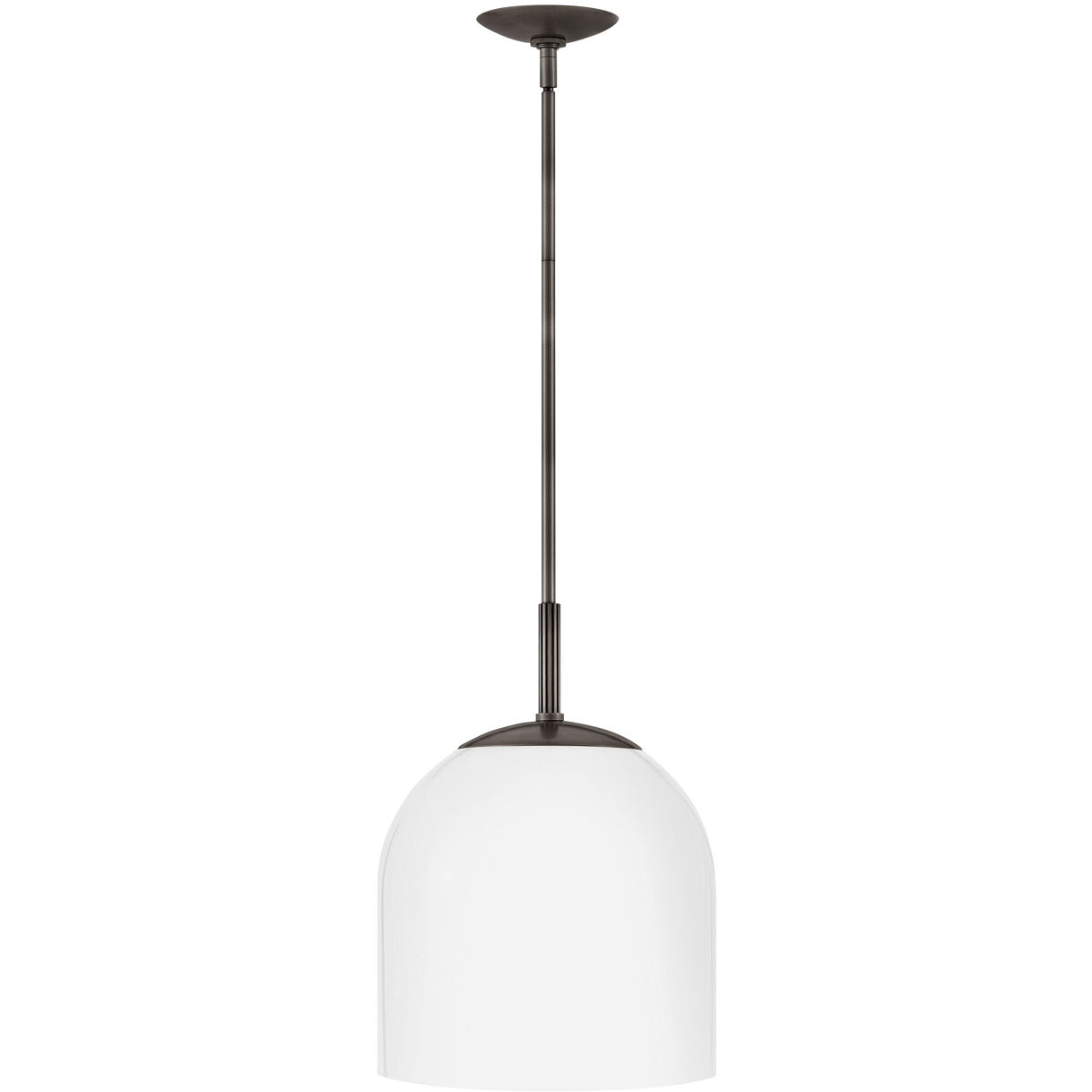 Willa 1 Light 12 inch Black Oxide Pendant Ceiling Light, Semi-flush Mount