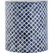Coyle 18 X 16 inch Blue Accent Table