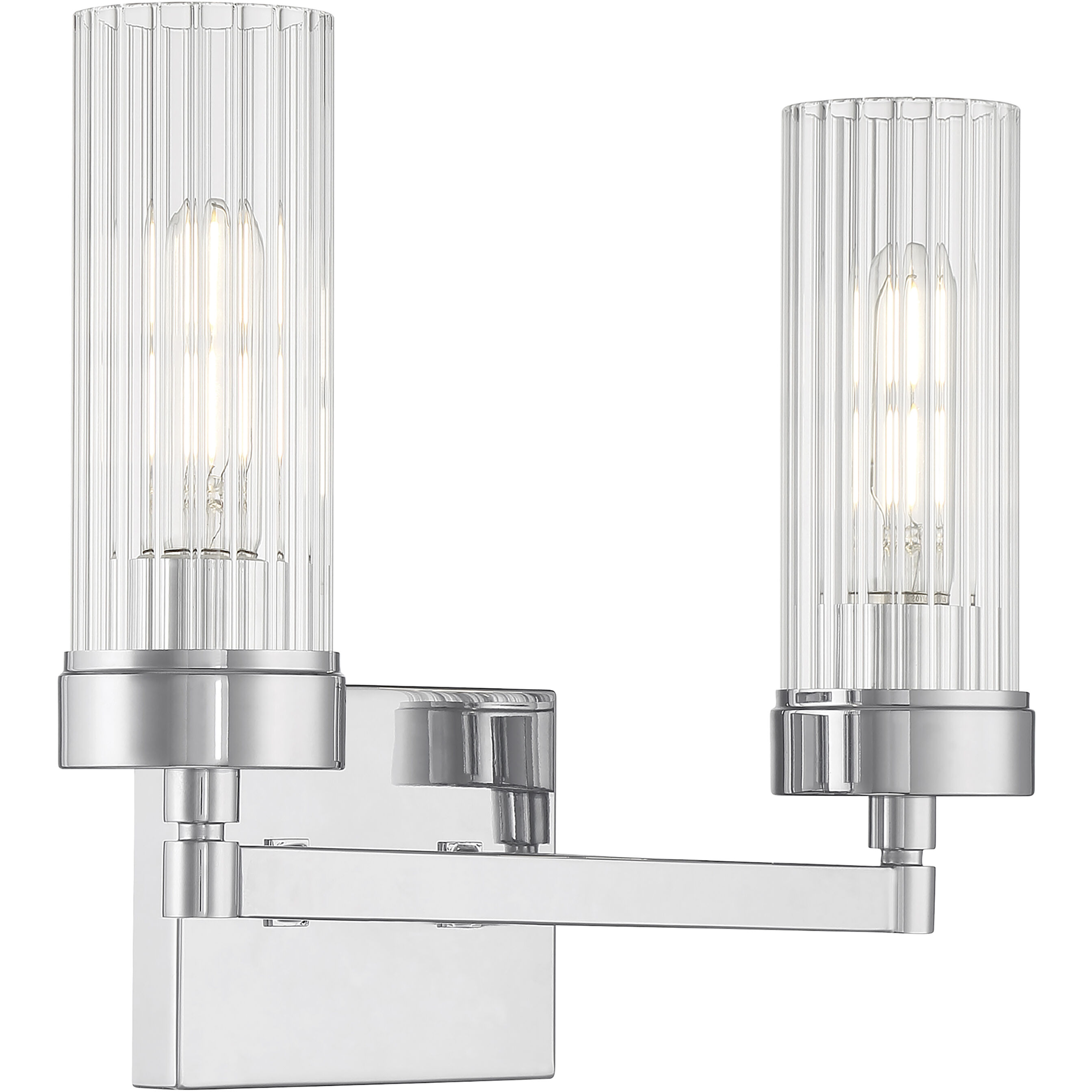 Lida 2 Light 14.00 inch Bathroom Vanity Light