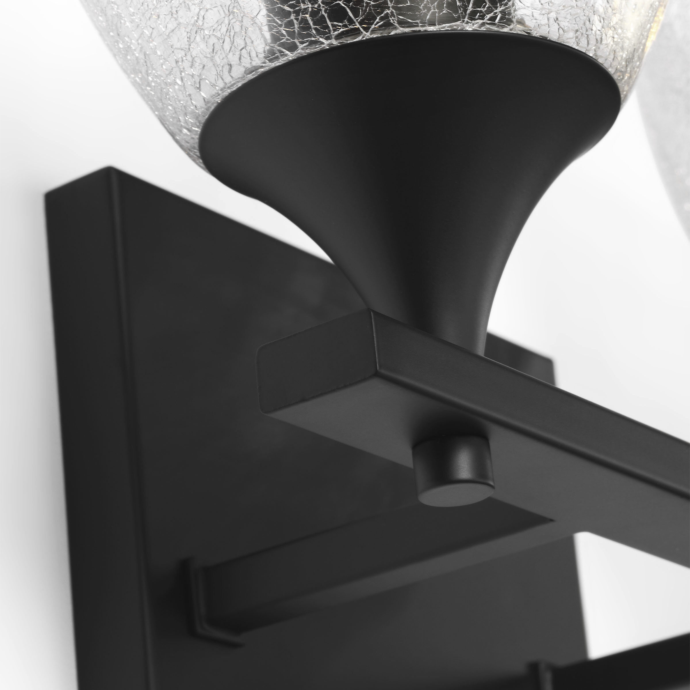 Drew & Jonathan Toffino 2 Light 16 inch Midnight Black Vanity Light Wall Light