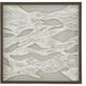 Abstract White/Brown Wall Art