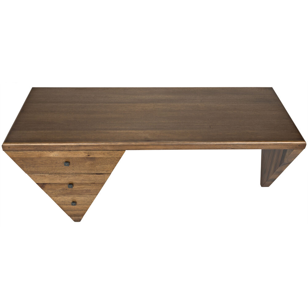Tetramo 80 X 32 inch Dark Walnut Desk