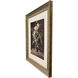 Flowers in a Vase Brown and Neutral and Rust and Yellow Framed Art