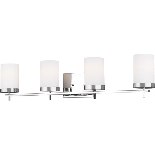 Sean Lavin Zire 4 Light 34 inch Chrome Wall Bath Fixture Wall Light