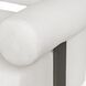 Bolster Back Java Black and Oyster White Outdoor Corner Sofa