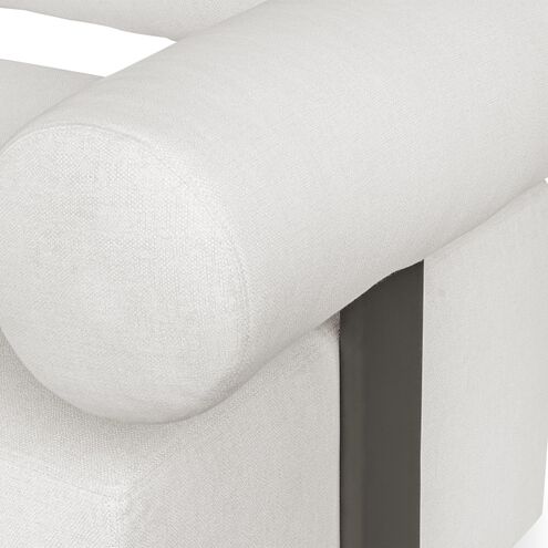 Bolster Back Java Black and Oyster White Outdoor Corner Sofa