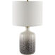 Benin 23 inch 100 watt Glazed and Painted Accent Table Lamp Portable Light