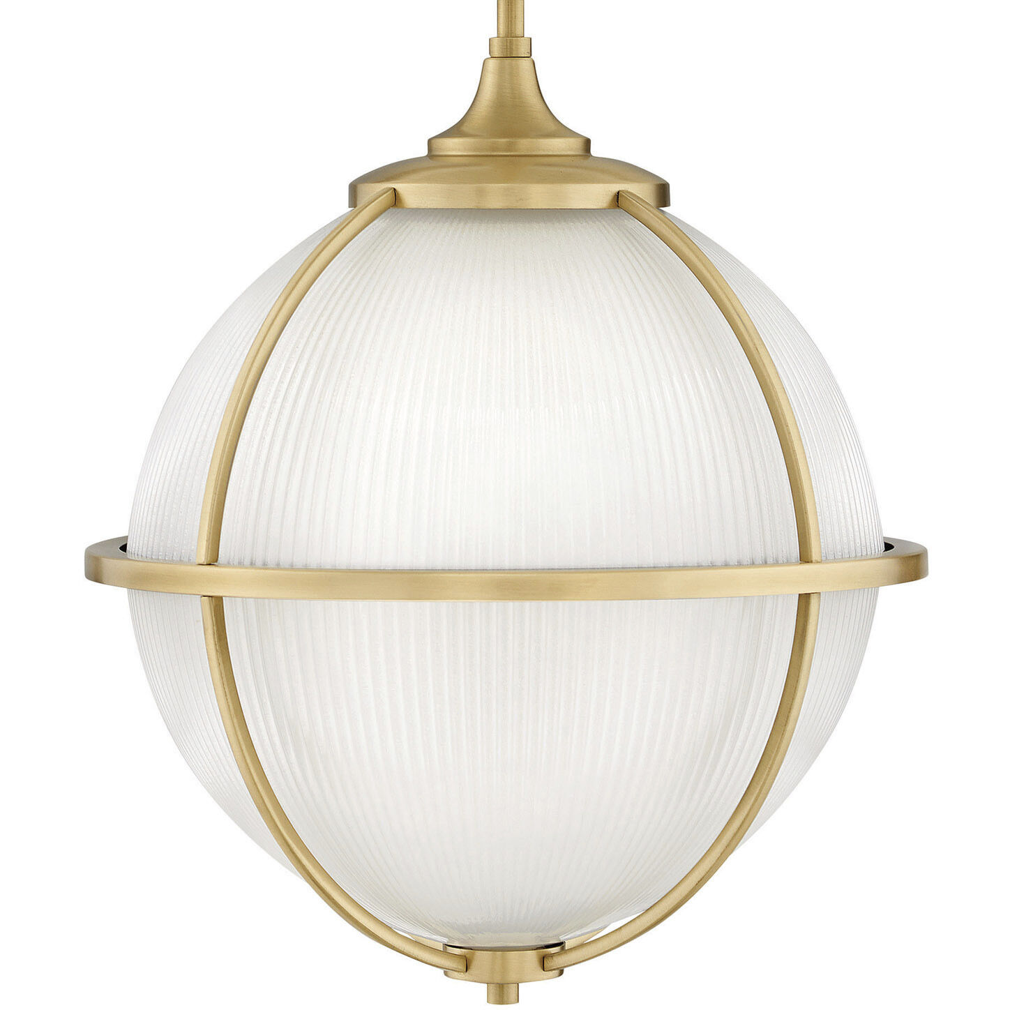 Odeon 3 Light 15 inch Satin Brass Indoor Pendant Ceiling Light
