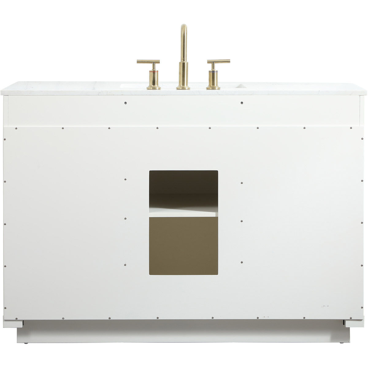 Blake 48 X 22 X 34 inch White Vanity Sink Set