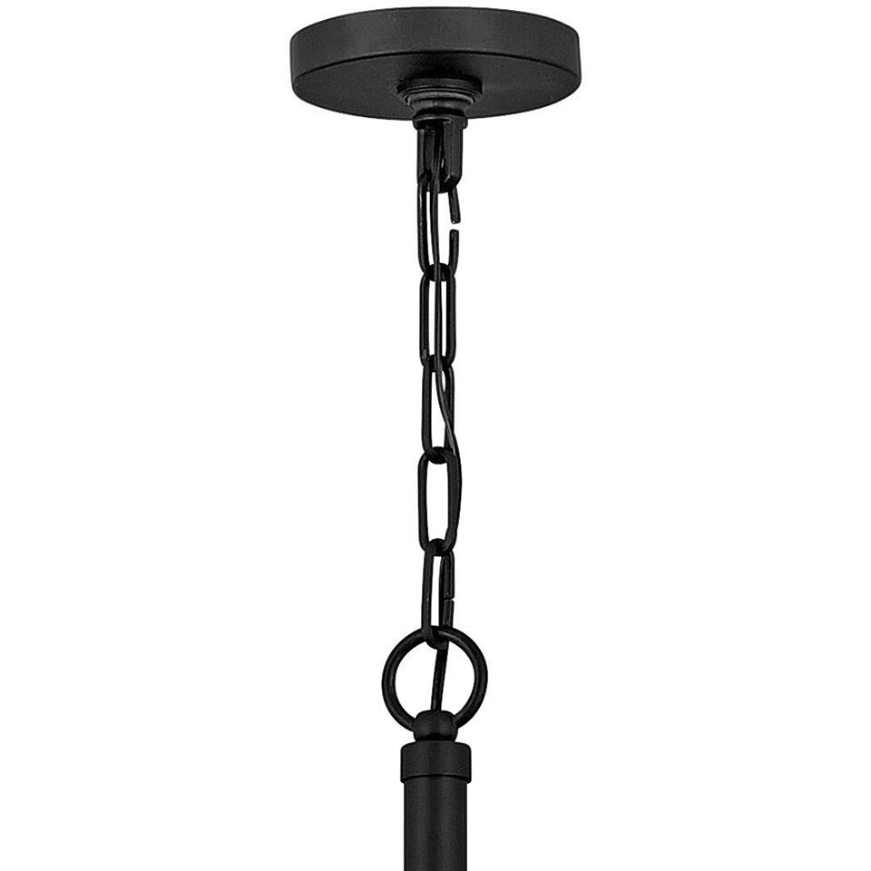 Wells 12 Light 30 inch Weathered Brass with Black Indoor Chandelier Ceiling Light