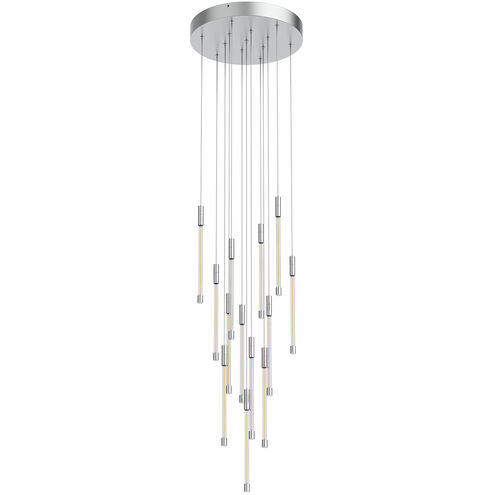 Motif LED 12.75 inch Chrome Multi-Pendant Ceiling Light