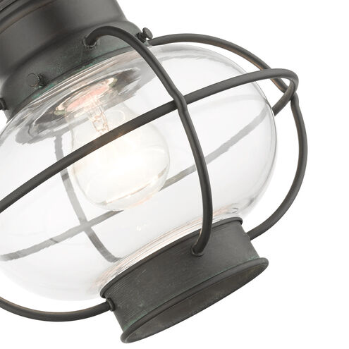 Newburyport 1 Light 9 inch Charcoal Outdoor Pendant Lantern