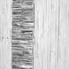 Stripe Wood I White Dimensional Wall Art