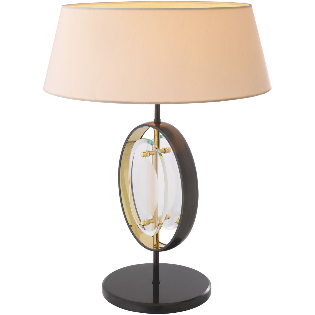 Vincente 25.2 inch 40 watt Gunmetal Table Lamp Portable Light