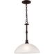 Jackson 1 Light 14 inch Oil Rubbed Bronze Pendant Ceiling Light