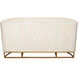 Sconset Natural with White Ash and Brass Credenza