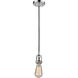 Franklin Restoration Bare Bulb LED 2 inch Polished Chrome Mini Pendant Ceiling Light, Franklin Restoration