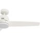 Malden 52 inch Matte White Ceiling Fan
