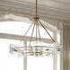 Elora 12 Light 35.75 inch Legacy Brass Pendant Ceiling Light
