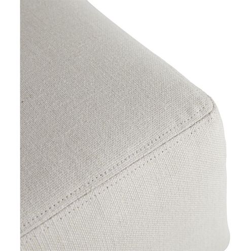 Tuck 16 inch Bone Ottoman