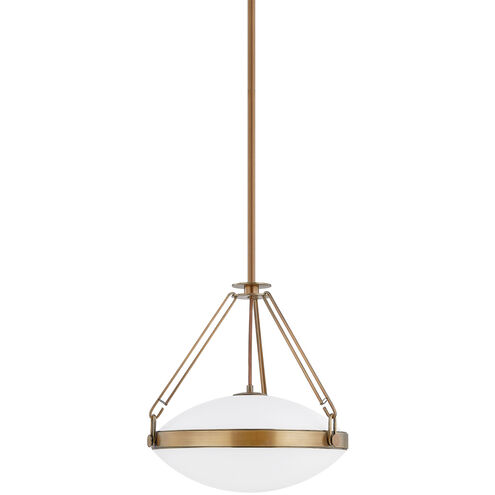 Kade 1 Light 21.25 inch Patina Brass Pendant Ceiling Light