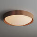 Souffle LED 18 inch Terra Cotta Flush Mount Ceiling Light