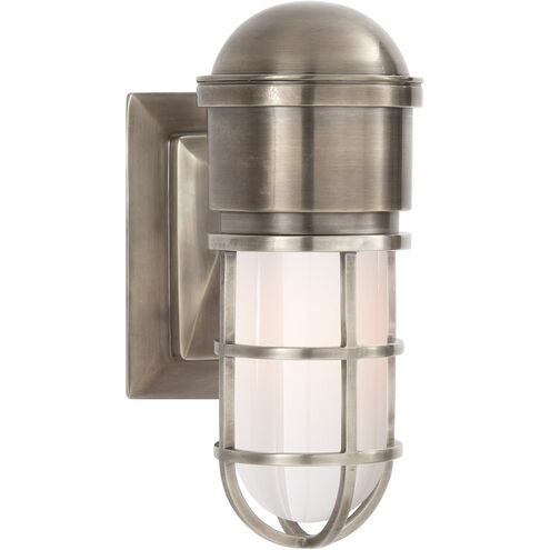 Chapman & Myers Marine2 1 Light 4.5 inch Antique Nickel Bath Wall Light