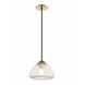 Maya 1 Light 9 inch Aged Brass Pendant Ceiling Light