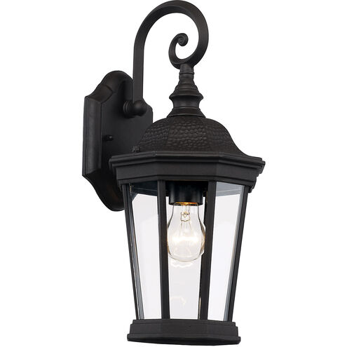 Westfield 1 Light 16 inch Black Outdoor Wall Lantern 