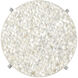 Gerri Dot 11 inch Natural and Polished Nickel Drinks Table