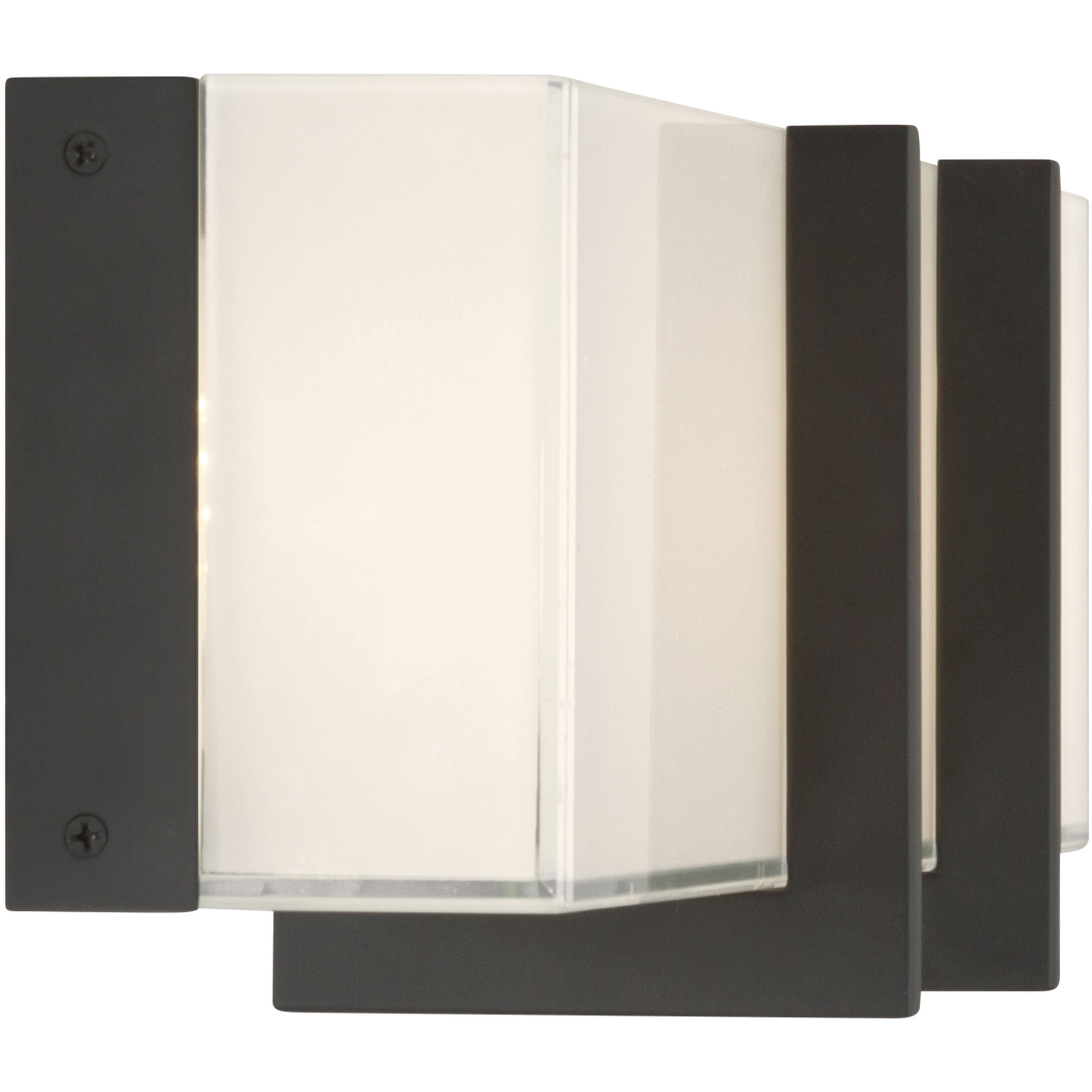 High Rise LED 24.25 inch Dark Matte Black Bath Bar Wall Light