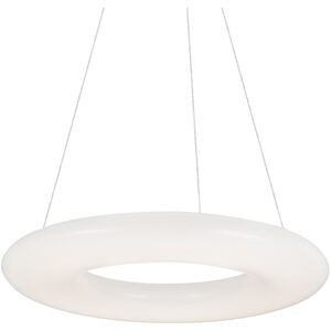 Cumulus LED 30 inch White Pendant Ceiling Light