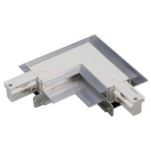 Recessed L Connector 120 White Track Accessory Ceiling Light