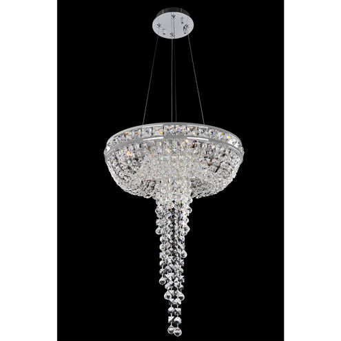 Cascata 4 Light 18 inch Chrome Pendant Ceiling Light