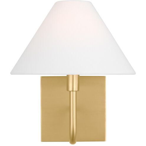 Drew & Jonathan Scott Eldon 1 Light Satin Brass Sconce Wall Light