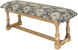 Avalanche Camel Upholstered Bench