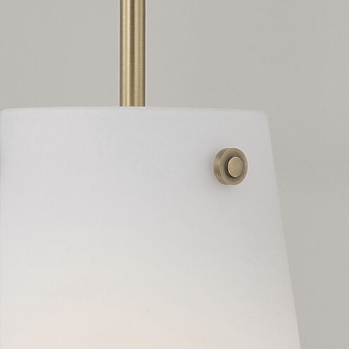 Averitt 1 Light 10 inch Aged Brass Pendant Ceiling Light