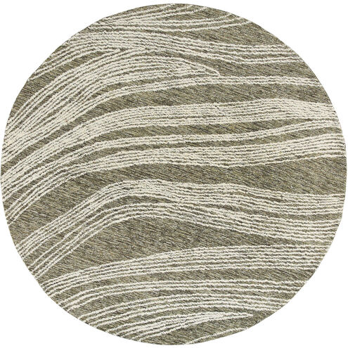 Mitra Black/White Rug in 10 Round