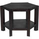 Yehuda 34 X 34 inch Sombre Side Table, Large